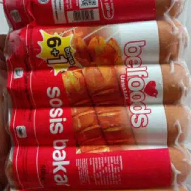 Jual Sosis Bakar Ayam Belfoods 500gr Isi 7 Shopee Indonesia