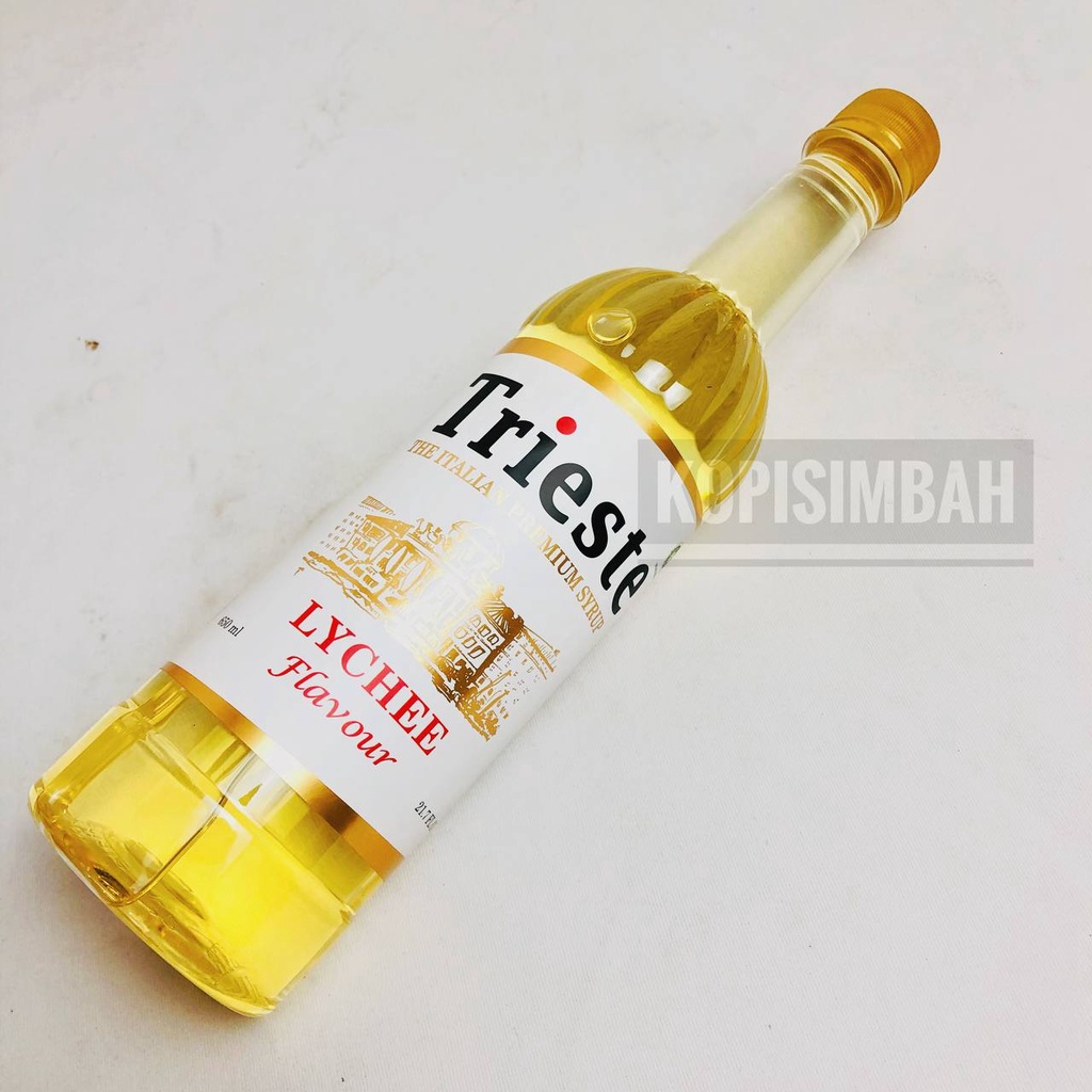 Jual Syrup Trieste All Varian 650 Ml Italian Premium Flavoured Sirup