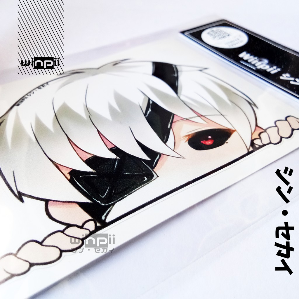 Jual Stiker Ngintip / Peeking Sticker Kaneki Ken Anime Tokyo Ghoul ...