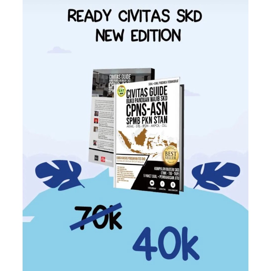 Jual Buku Skd Cpns Pkn Stan Civitas Guide Skd Buku Panduan Wajib Cpns