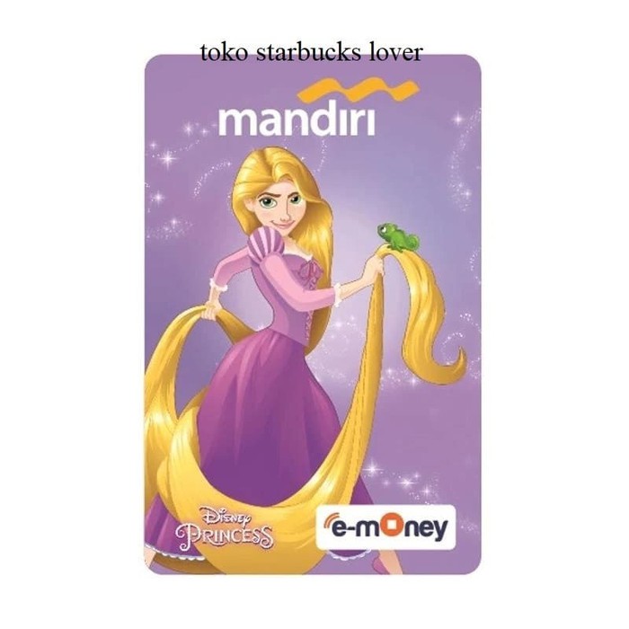 Jual Kartu Emoney Etoll Mandiri Disney Princess Rapunzel Shopee Indonesia