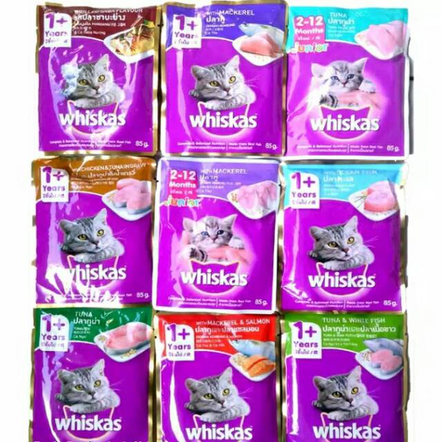 Whiskas clearance 85 gram