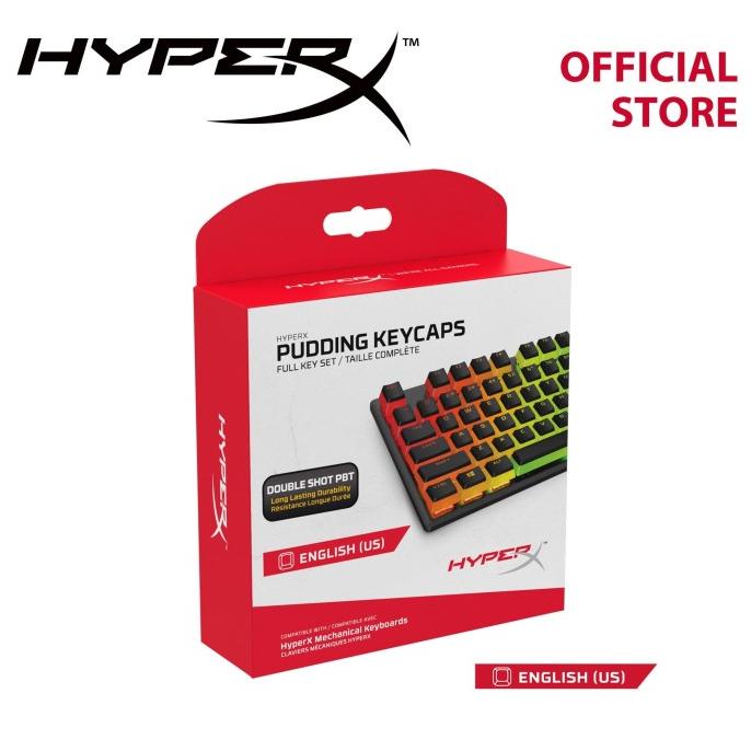 Jual HyperX Double Shot PBT Pudding Keycaps Full Key Set Lo | Shopee ...