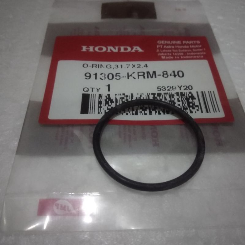 Genuine honda spare part O-RING,3.8X1.4 - 91305-K0J-N00
