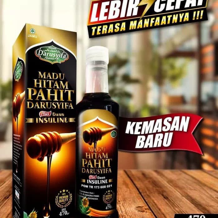 Jual Madu Ramuan Hitam Pahit Insulin Darusyifa | Shopee Indonesia