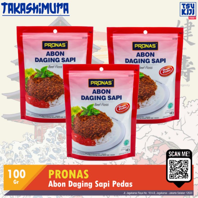 Jual Pronas Abon Sapi Pedas 100gr | Shopee Indonesia