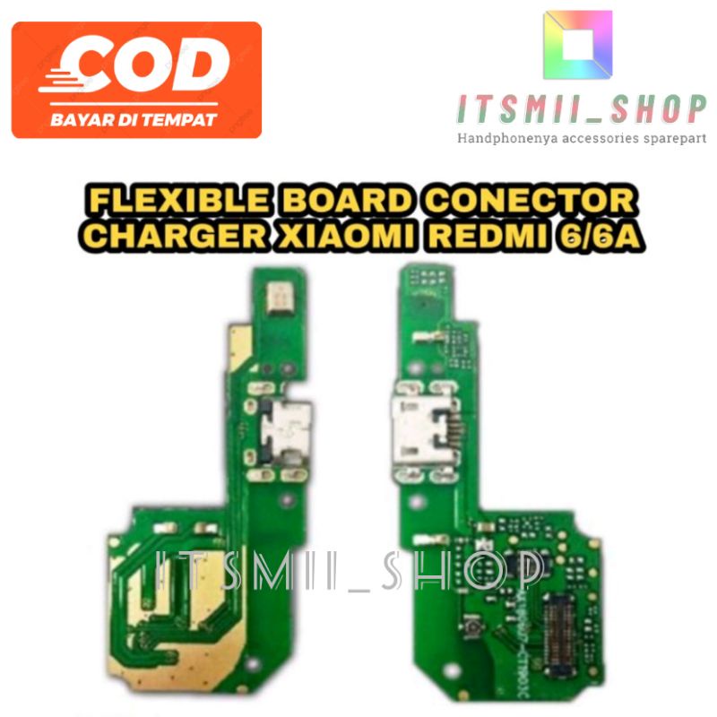Jual FLEXIBLE BOARD CONECTOR KONEKTOR CHARGER PAPAN CAS REDMI 6/6A