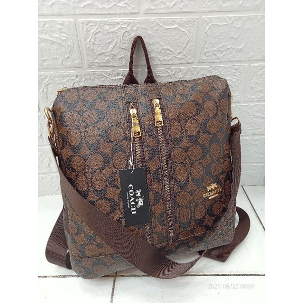 Harga coach backpack best sale