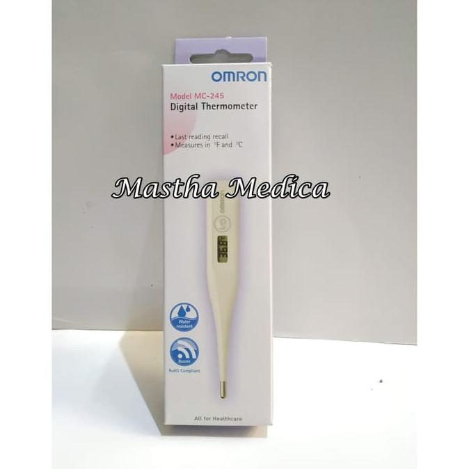 Jual Termo Thermometer Pengukur suhu badan digital Omron MC245 Shopee