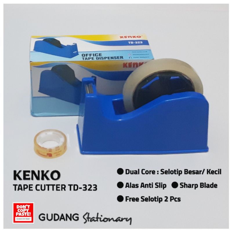 Jual Tape Dispenser Kenko Td 323 Selotip Shopee Indonesia