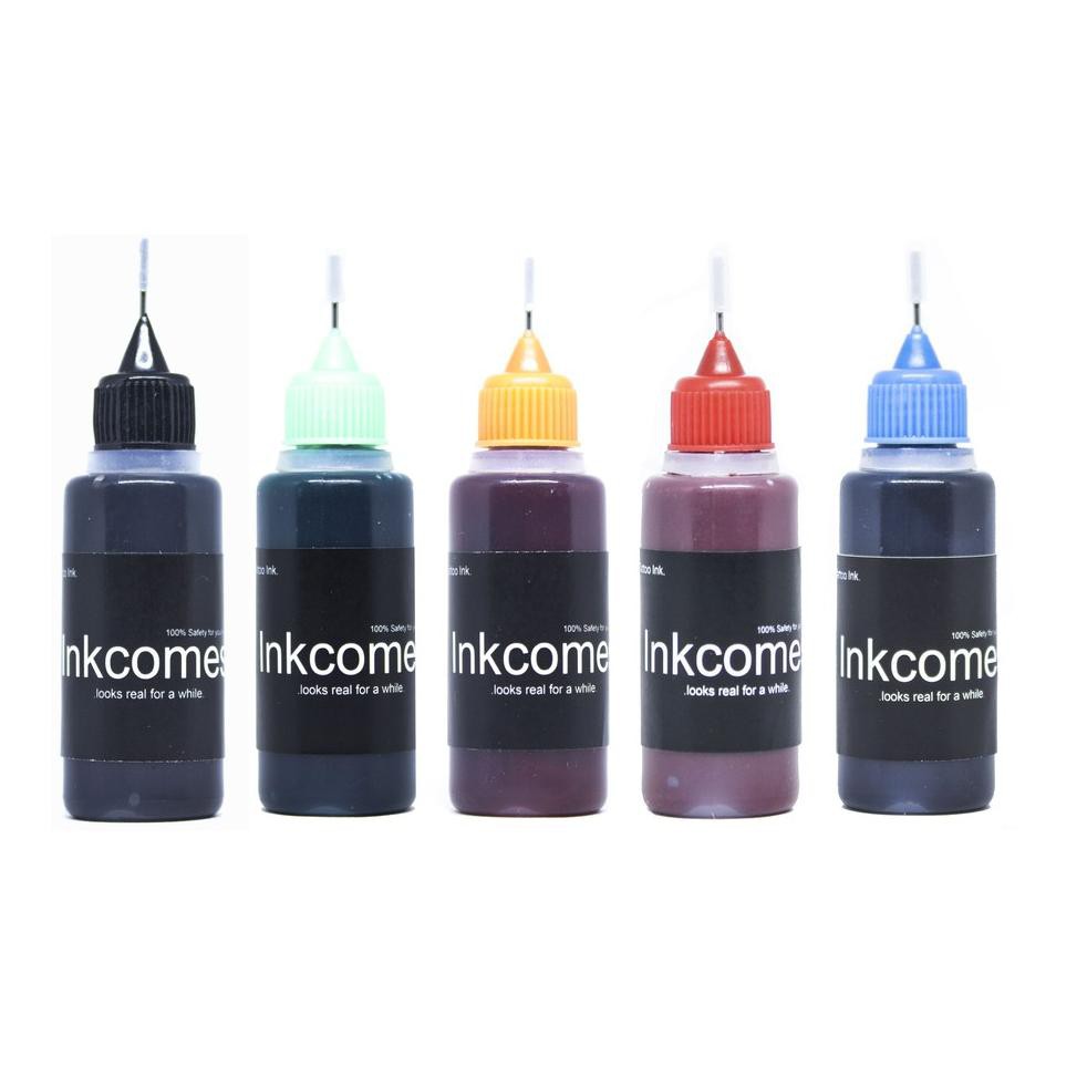 Jual S5G0 20ml Tattoo hand Ink Temporary Temporer Waterproof