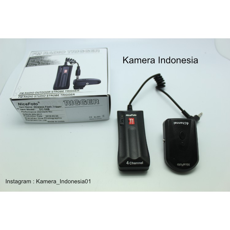Jual Nicefoto DC-16 A B Trigger Studio Flash Universal Kamera | Shopee ...
