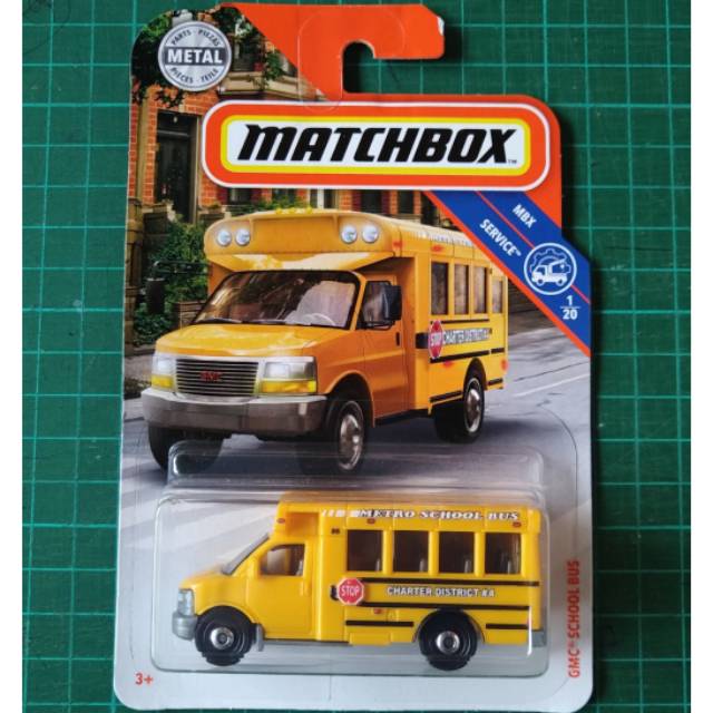 Jual Matchbox GMC SCHOOL BUS | Shopee Indonesia