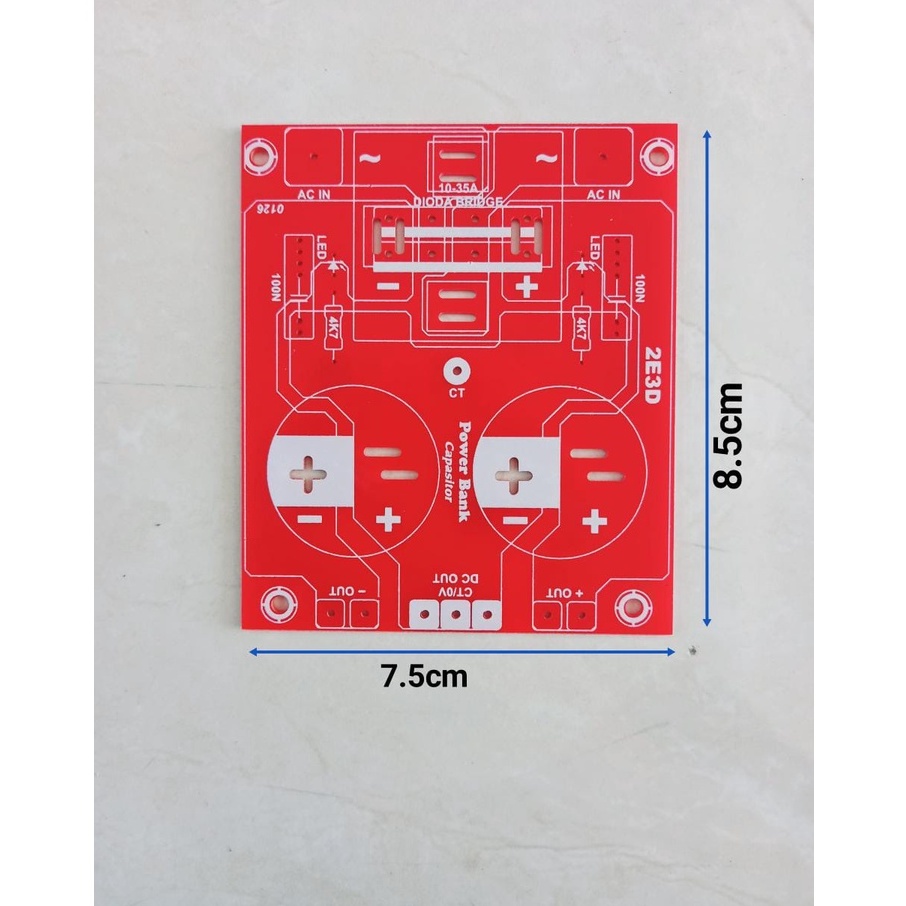 Jual PCB PSU 2 ELCO Pcb power bank Capasitor elcho 2 pcb elco 2