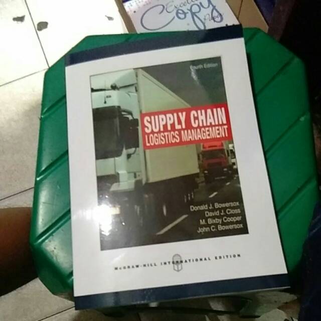 Jual Buku SUPPLY CHAIN LOGISTICS MANAGEMENT 4TH FOURTH EDITION BY ...