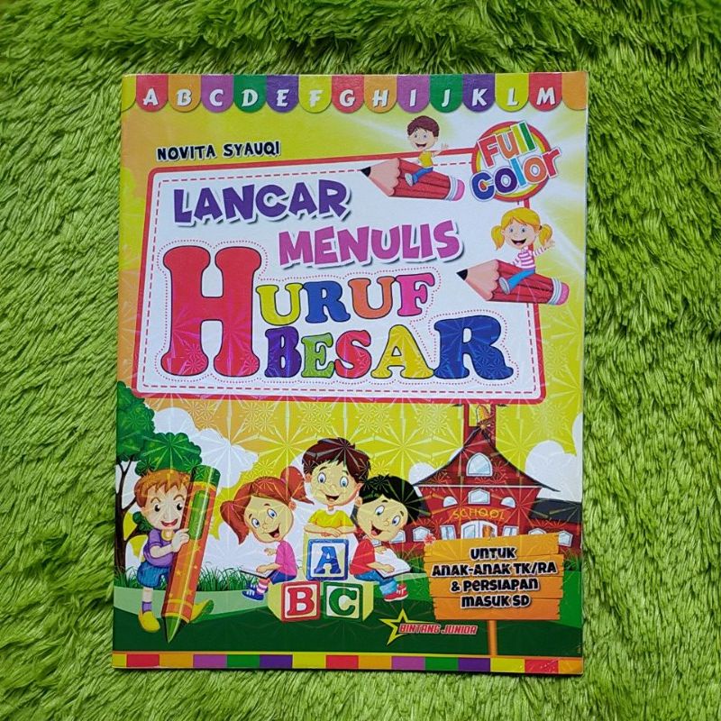 Jual ORIGINAL BUKU LANCAR MENULIS GARIS & BENTUK MENULIS HURUF BESAR ...