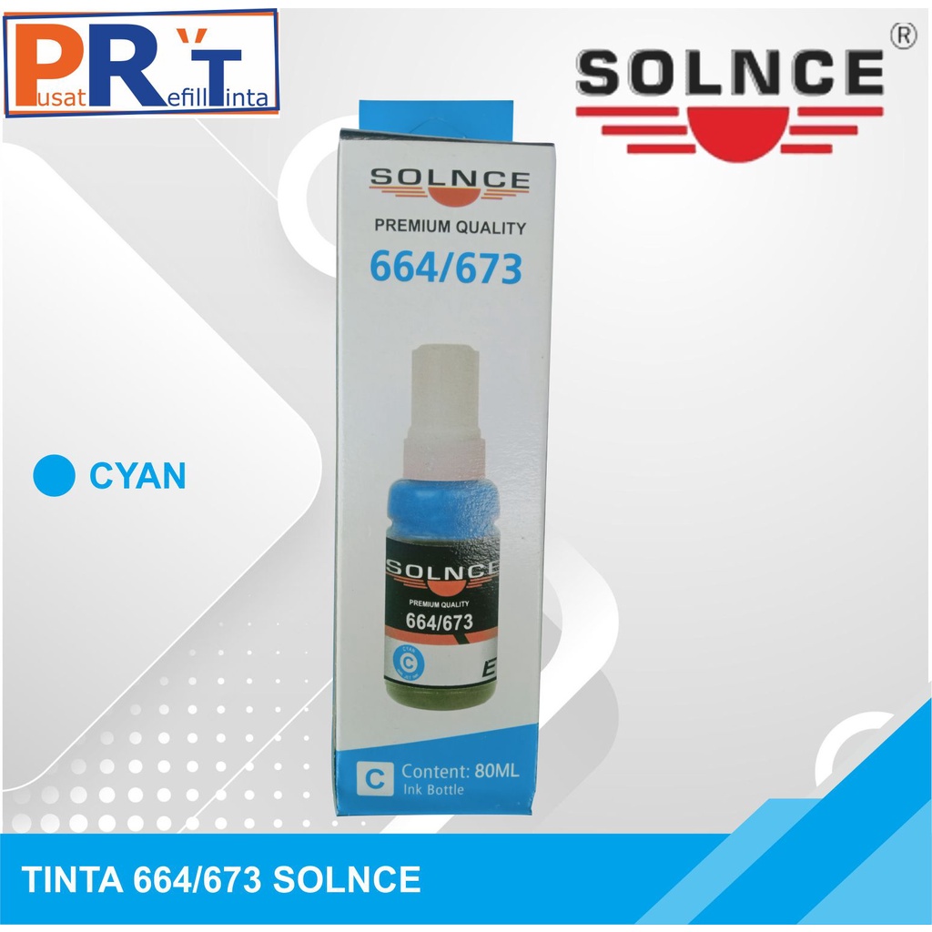 Jual Solnce Tinta Epson 664/673 80ml L100 L110 L120 L210 L220 L300 L310 ...