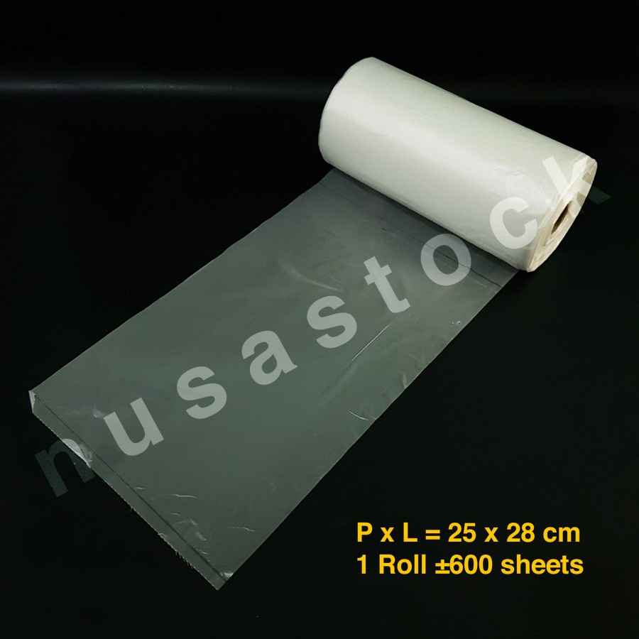 Jual PLASTIK HD ROL ROLL BUAH FOTOCOPY 25X38 CM 2KG +- 600 LEMBAR ...