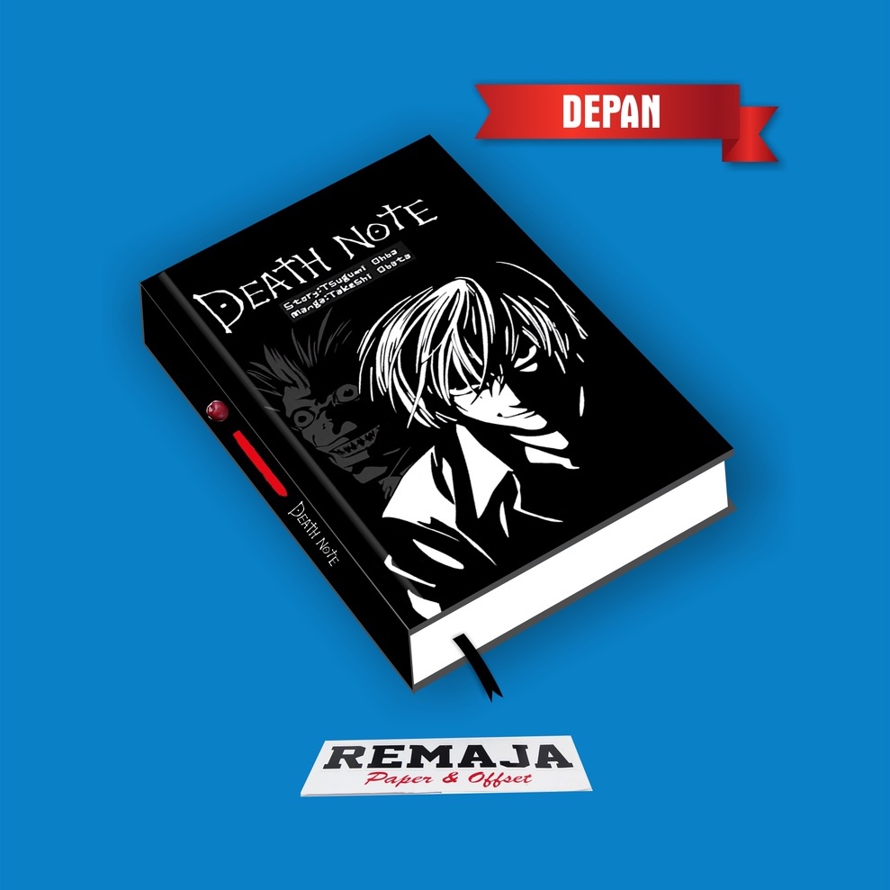 Jual Pocket book/Notebook Hardcover Death Note CODE 3 A6 &