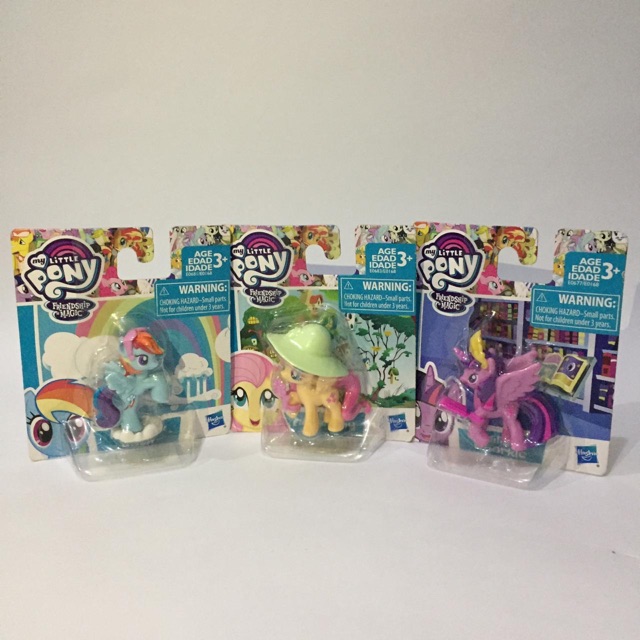 Jual Mini Figure Little Pony (3 pcs) | Shopee Indonesia