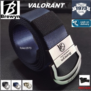 Promo BREWYN LEONARD Ikat pinggang pria gesper pria canvas belt Diskon 67%  di Seller TOKO1973 Official Store - Tomang, Kota Jakarta Barat