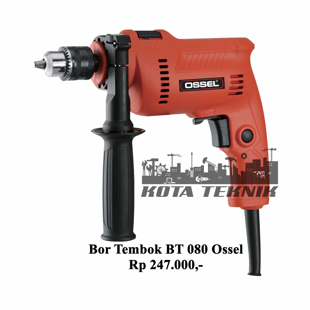 Jual BERGARANSI PROMO Bor Tembok BT080 Ossel Bor LIstrik BT080 Ossel