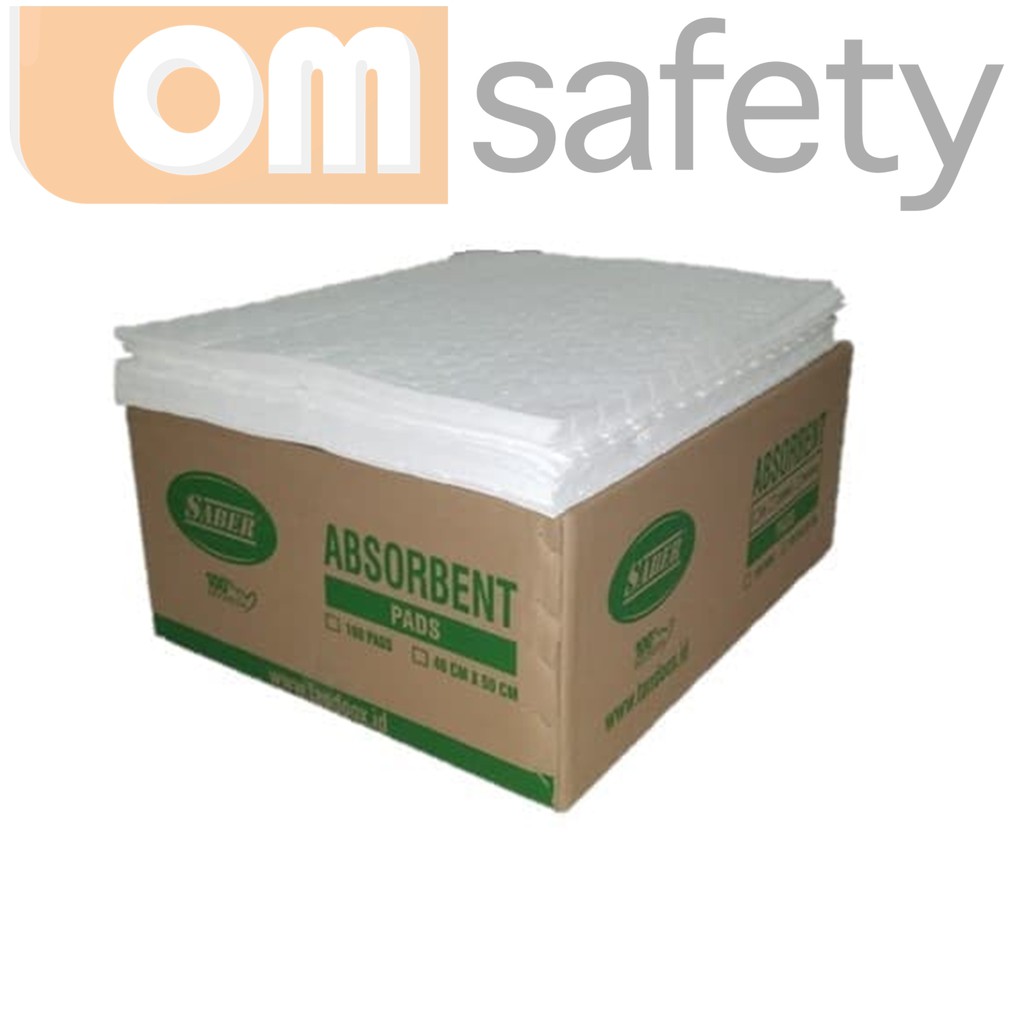 Jual SABER Schoeller Absorbent Pad, Tisu Oli/minyak 100 pcs | Shopee ...