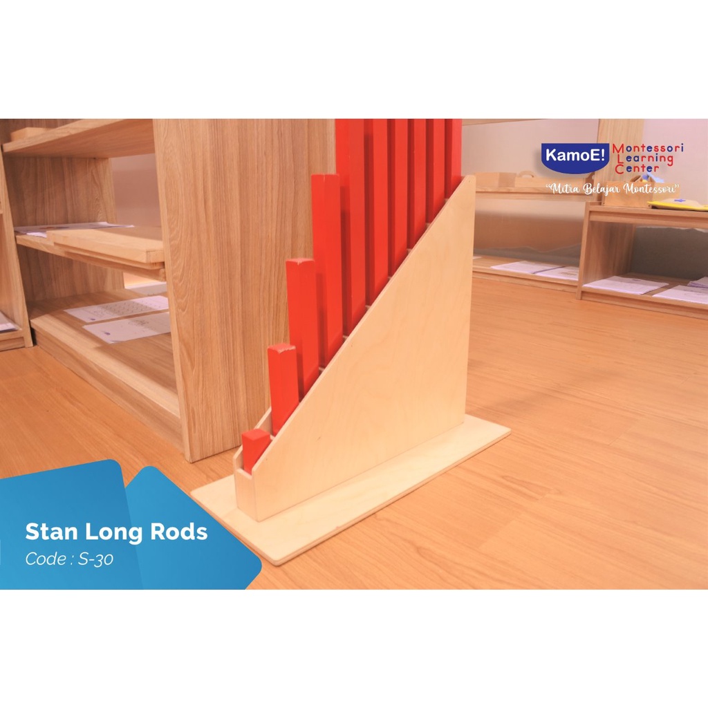 Jual Stand Long/Number Rods Montessori Material | Shopee Indonesia