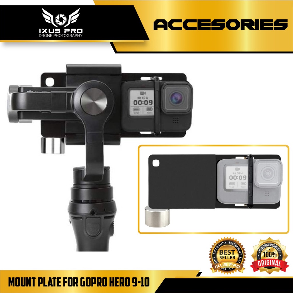 Jual Mount Plate for GoPro Hero 9 10 Plate Gimbal Adaptor Shopee Indonesia