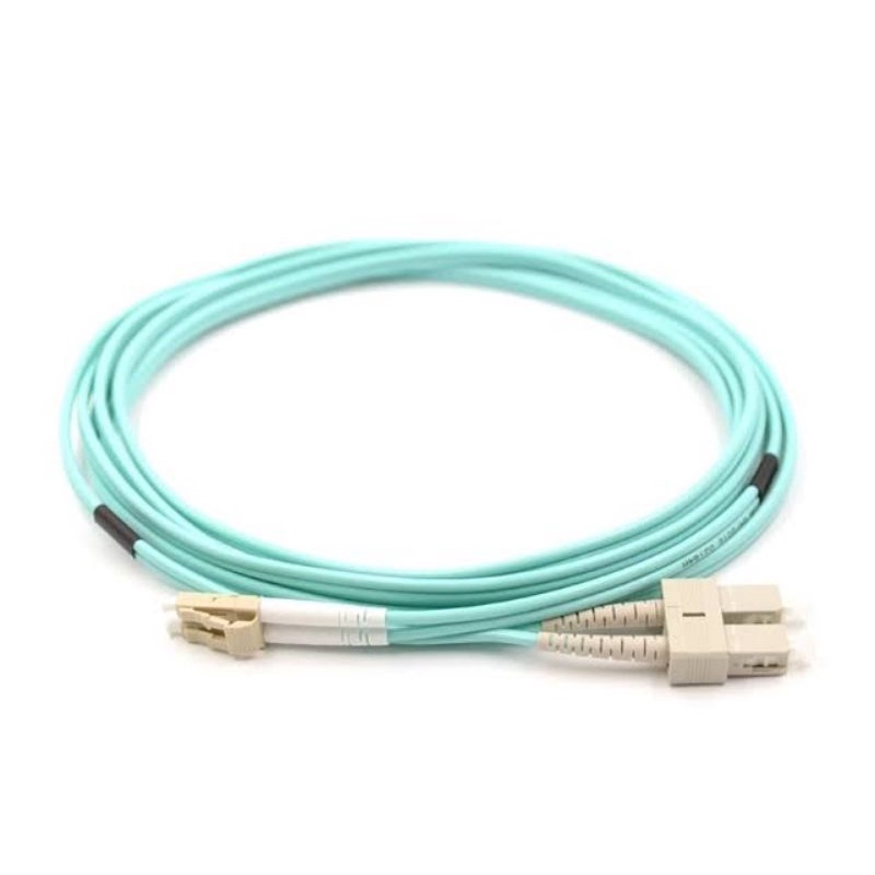 Jual 5m Patchcord SC - LC Multimode OM3 Patch Cord Fiber Optic Core ...