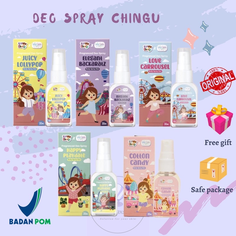 Jual [READY] DEO SPRAY CHINGU X YEPPU YEPPU DEODORANT SPRAY 30ml Shopee Indonesia