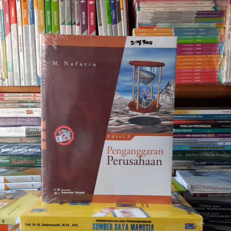 Jual Buku Penganggaran Perusahaan Edisi 3, M. Nafarin, Salemba Empat ...