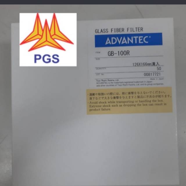 Jual Advantec Glass Fiber Filter GB100R 126x166 mm Shopee Indonesia