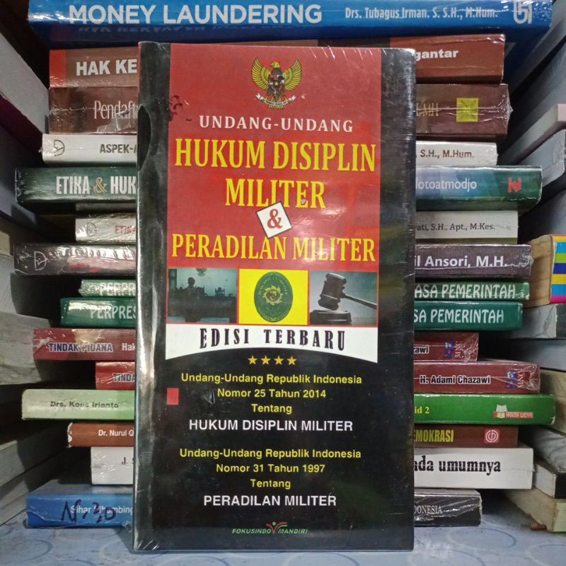 Jual Buku Buku UNDANG-UNDANG HUKUM DISIPLIN MILITER & PERADILAN MILITER ...