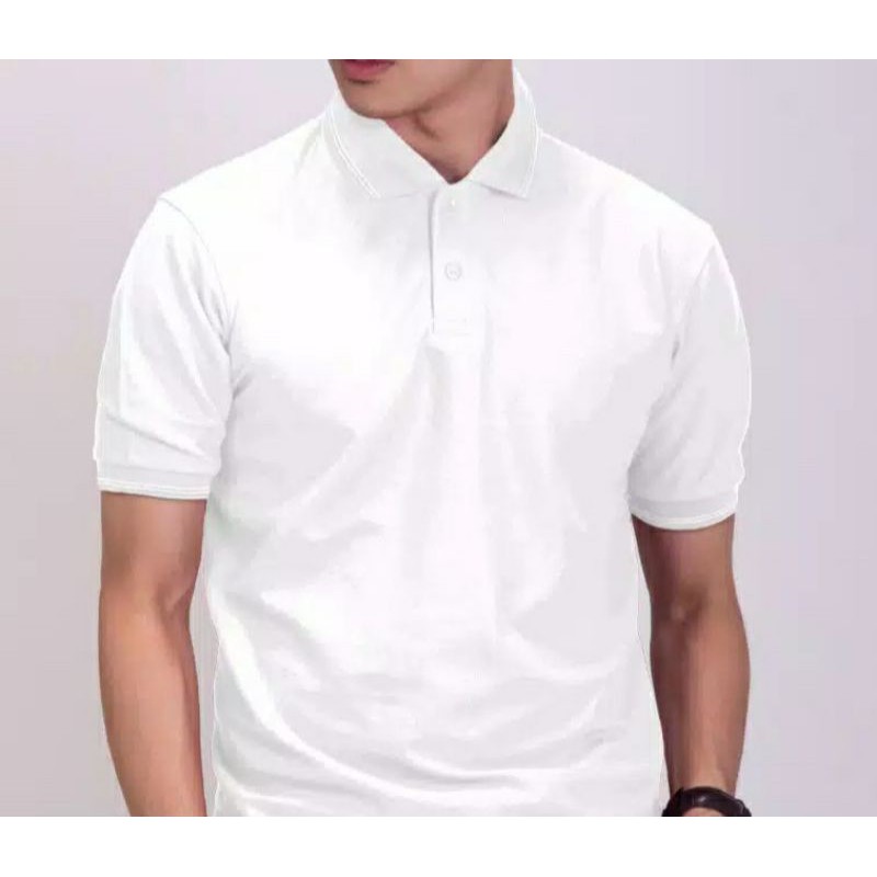 Jual Kaos Polo Polos / Kaos Polo Polos Cewek Cowok / Kaos Unisex / Kaos