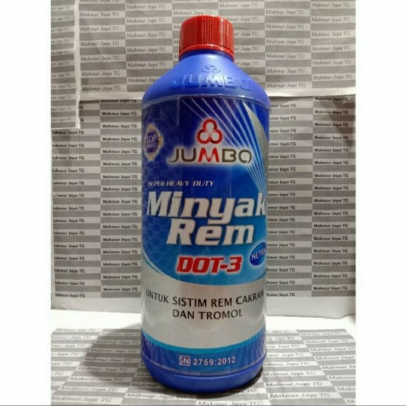 Jual Brake Fluid / Minyak Rem Jumbo DOT-3 - 1liter | Shopee Indonesia