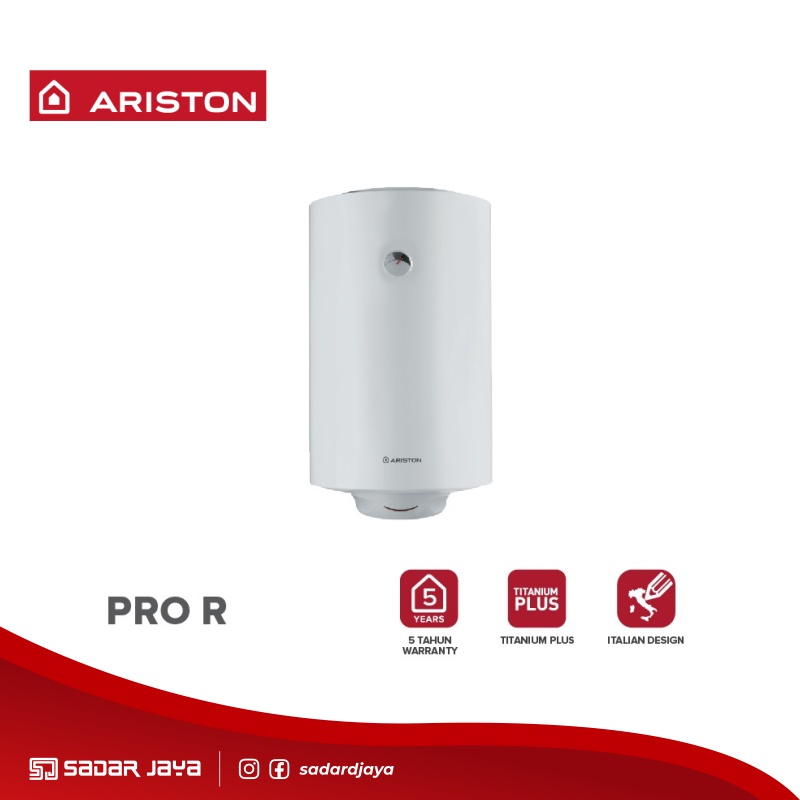 Jual Ariston Pro R 50 Liter Water Heater Listrik 1200 Watt Vertikal