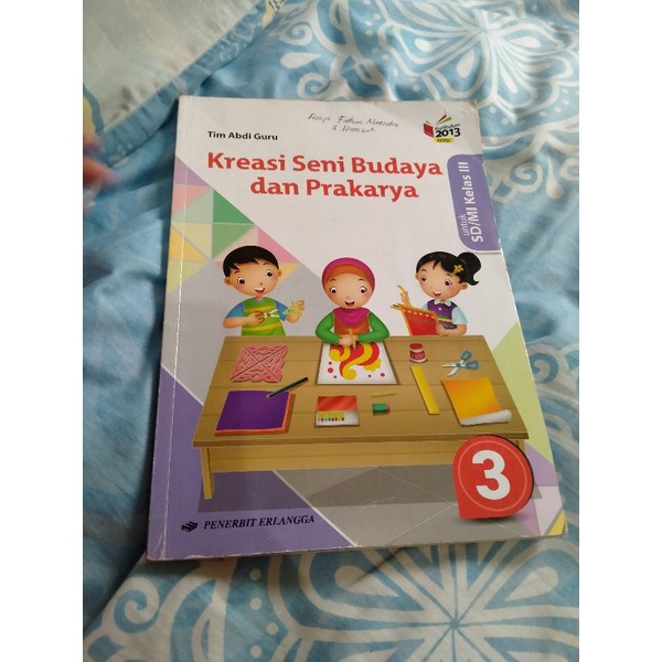 Jual Buku Kreasi Seni Budaya Dan Prakarya Kelas 3 SD | Shopee Indonesia