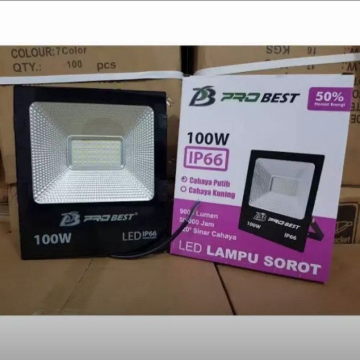 Jual Lampu Sorot Led Probest 100 Watt Shopee Indonesia