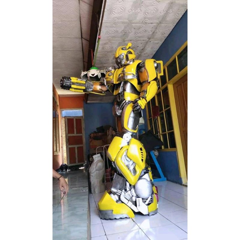 Jual Kostum Robot bumbllebe ukuran jumbo tinggi 2,5m berat 15kg (bahan ...