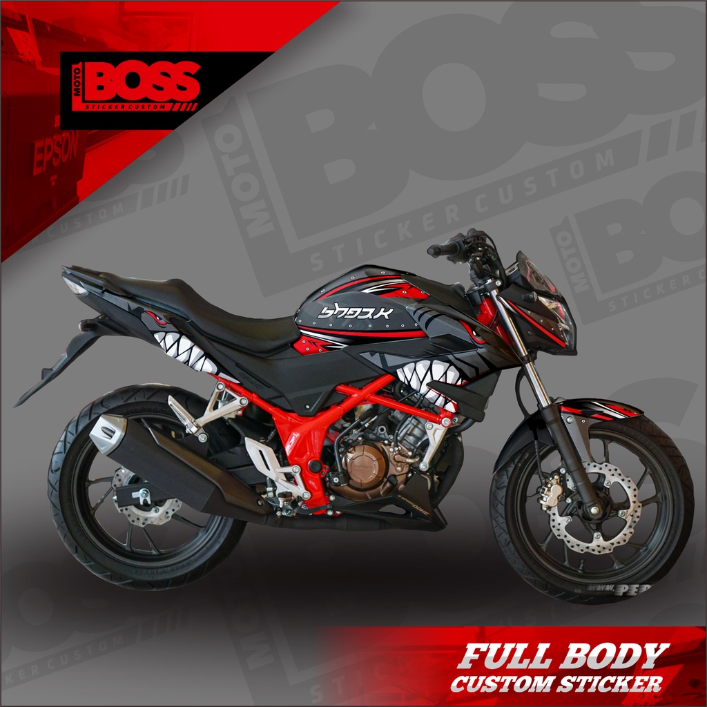 Jual Decal Sticker Full Body Honda Cb R V Sticker Decal Cb R V Full Body Motif Gshark