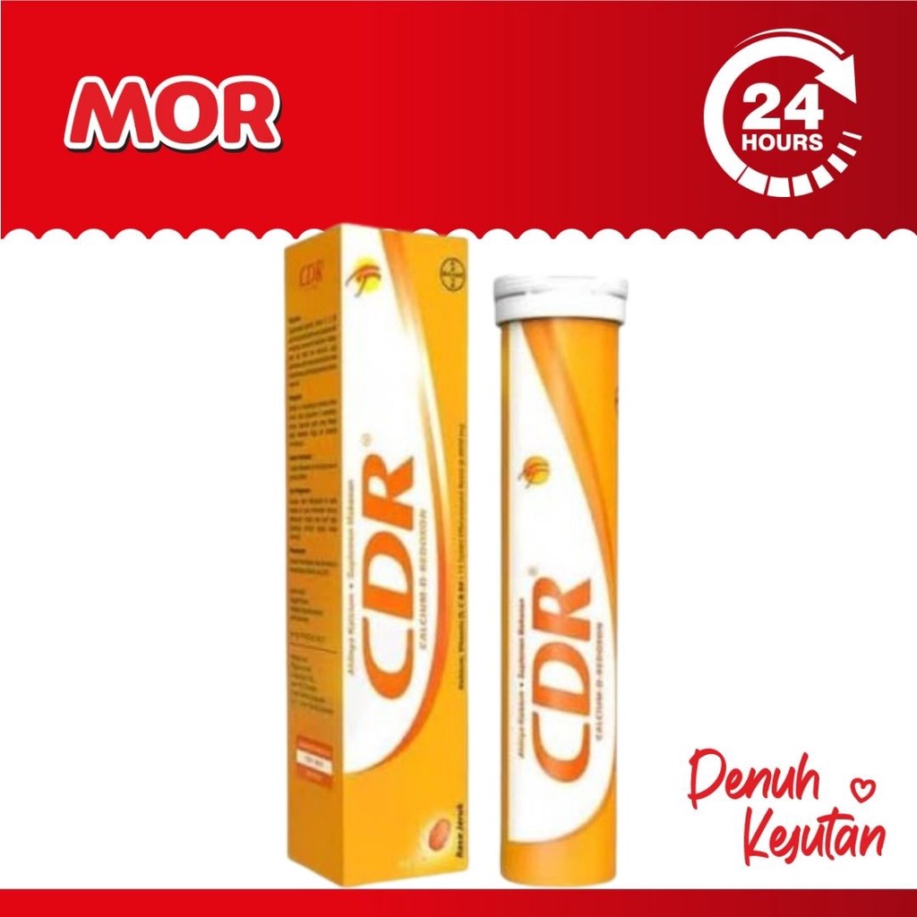 Jual CDR Kalsium Vitamin Tube 15s | Shopee Indonesia