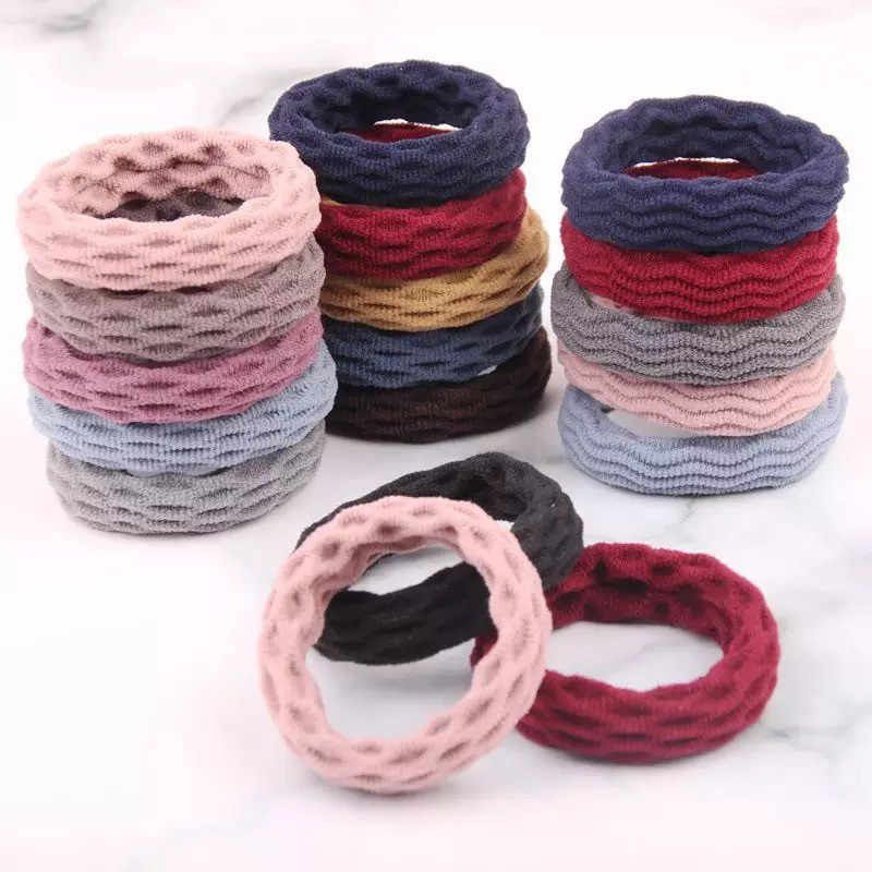 Jual IKAT RAMBUT ELASTIS GAYA KOREA / KARET RAMBUT KOREA | Shopee Indonesia