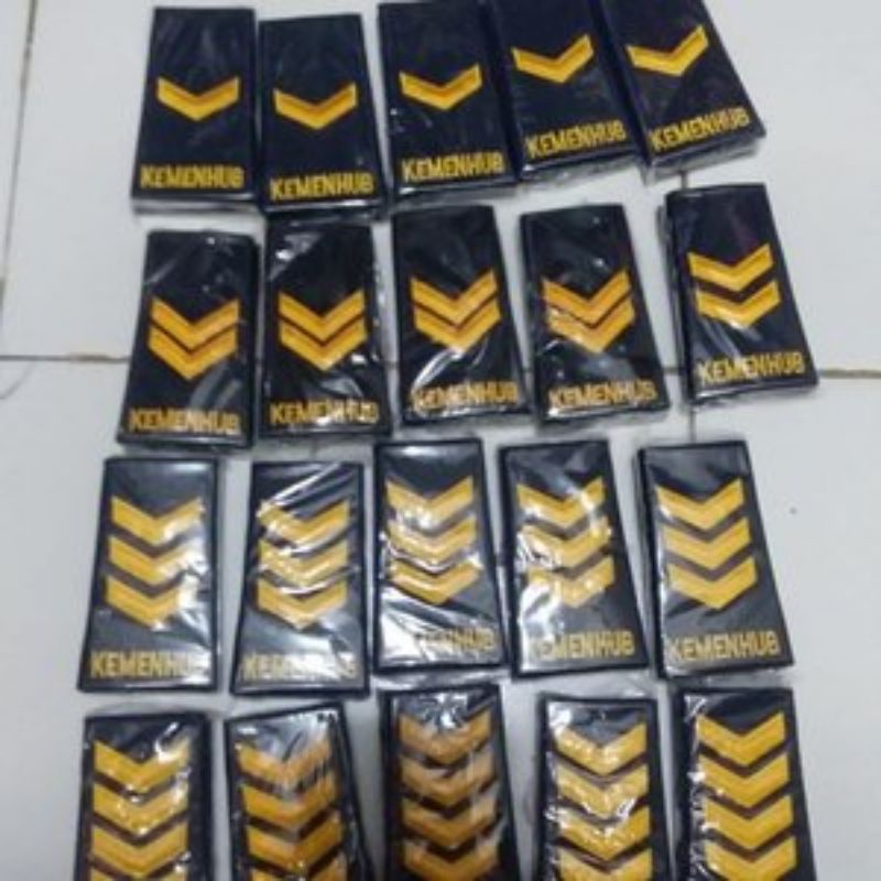 Jual Pangkat Perhubungan/Pangkat Kemenhub/Pangkat Was Ops Biru Dongker ...