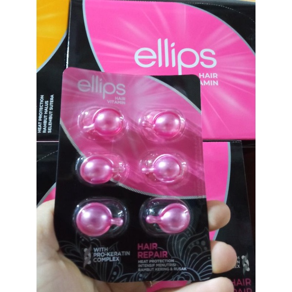 Jual Ellips Vitamin Rambut ISI 6 KAPSUL~ELIPS ORIGINAL 100 % Promoo ...