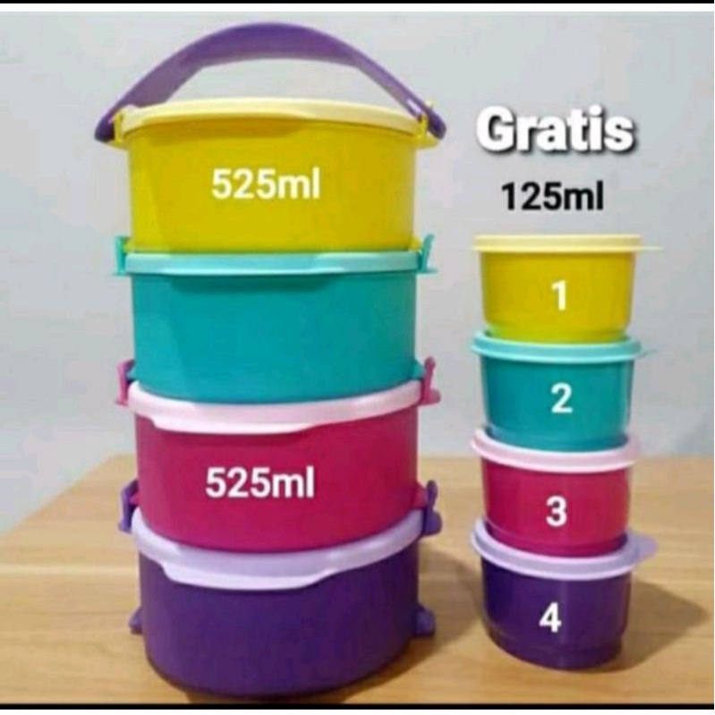 Jual small CTG rantang by Tupperware | Shopee Indonesia