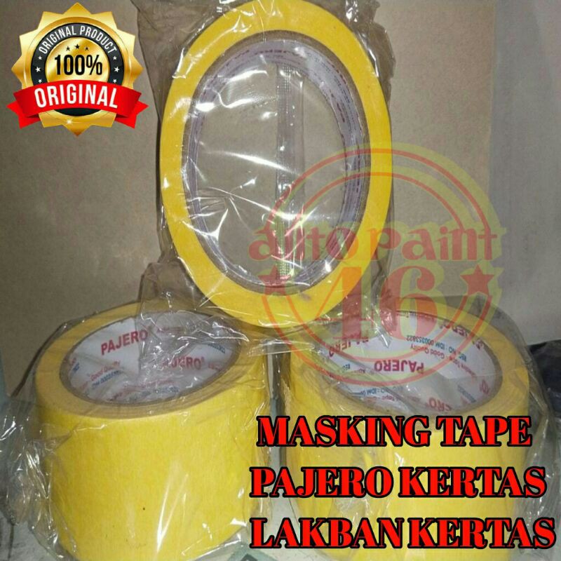 Jual MASKING TAPE PAJERO KERTAS ATAU LAKBAN Shopee Indonesia