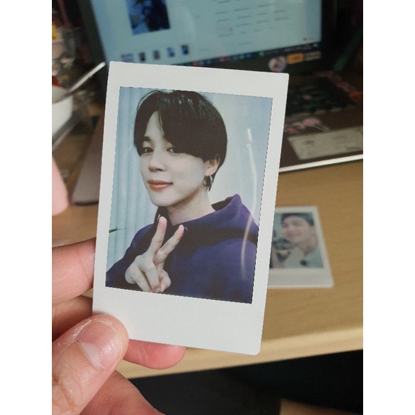 Top BTS Jimin artist making log with poloroid sealed