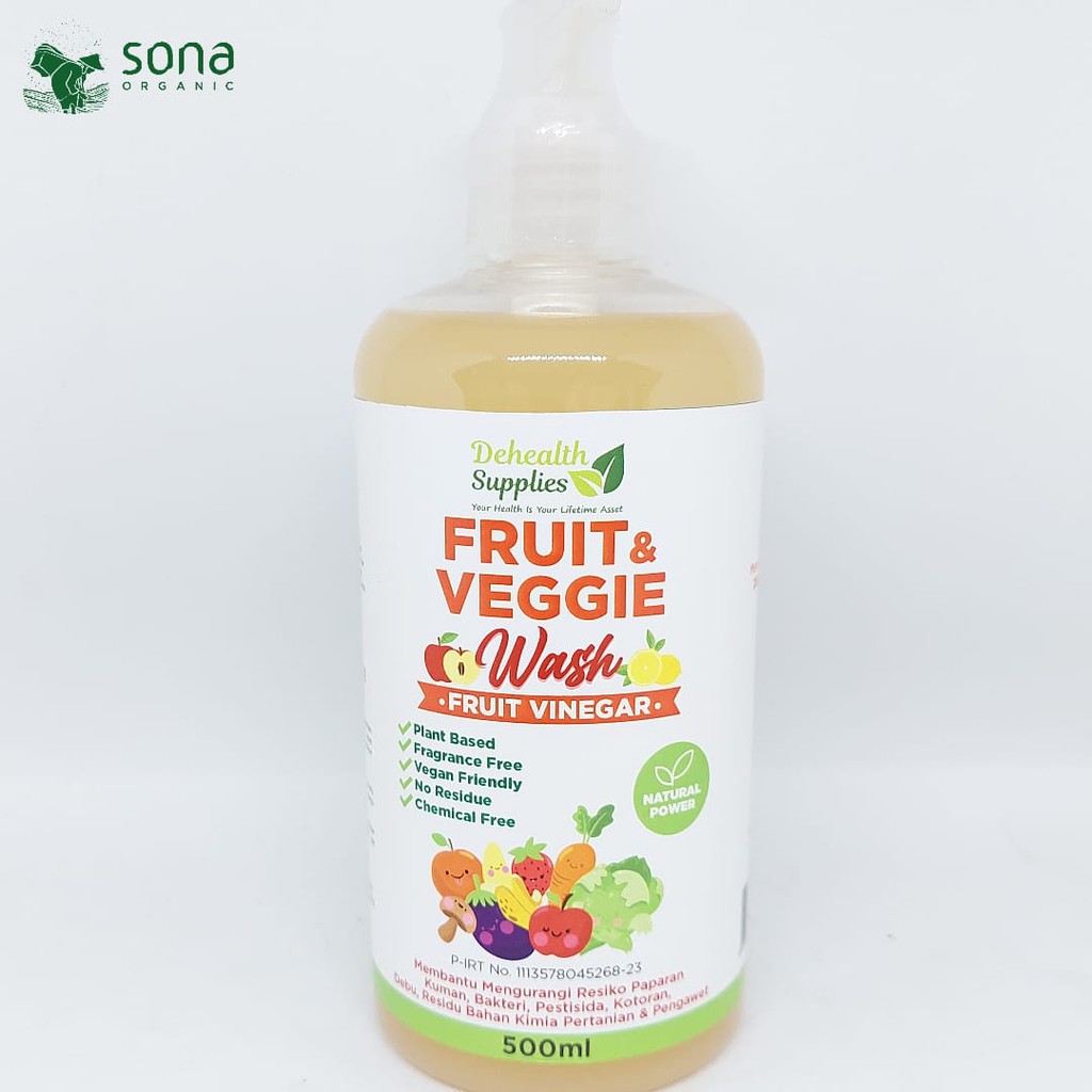 Jual Dehealth Supplies fruit&veggie wash fruit vinegar (Free Baking