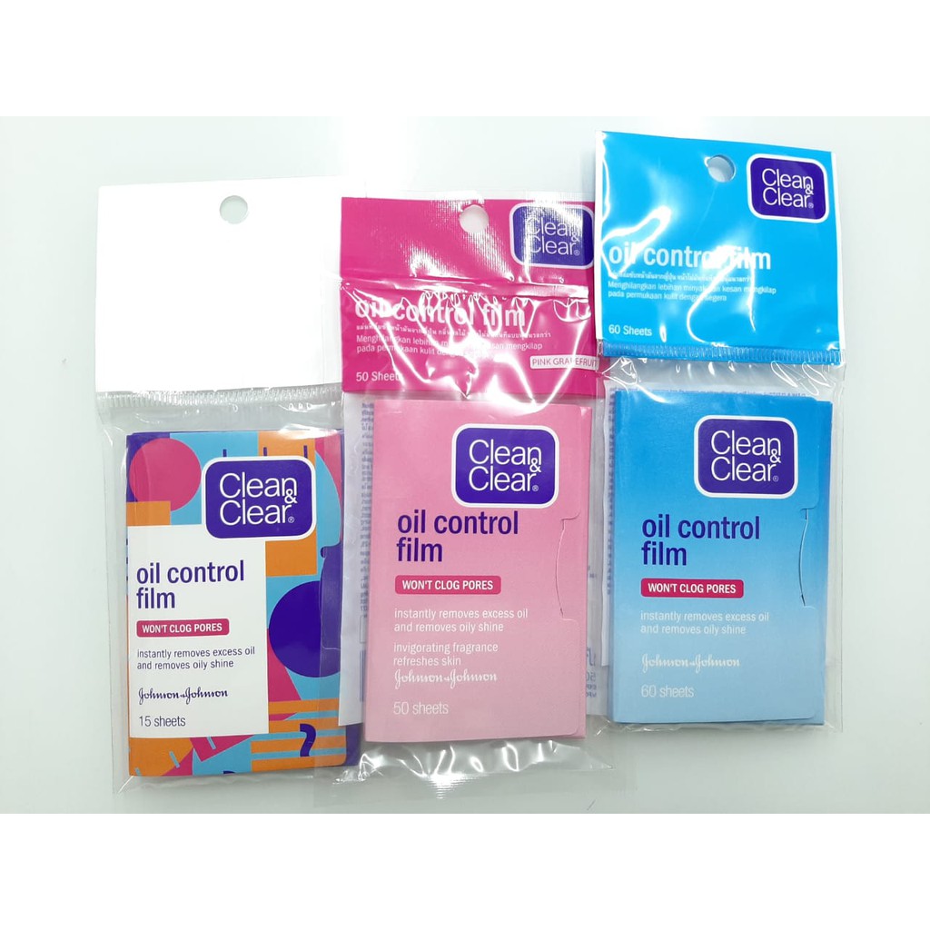 Jual Clean & Clear Oil Control Film (Kertas Minyak / Oil Paper) - (3581 ...